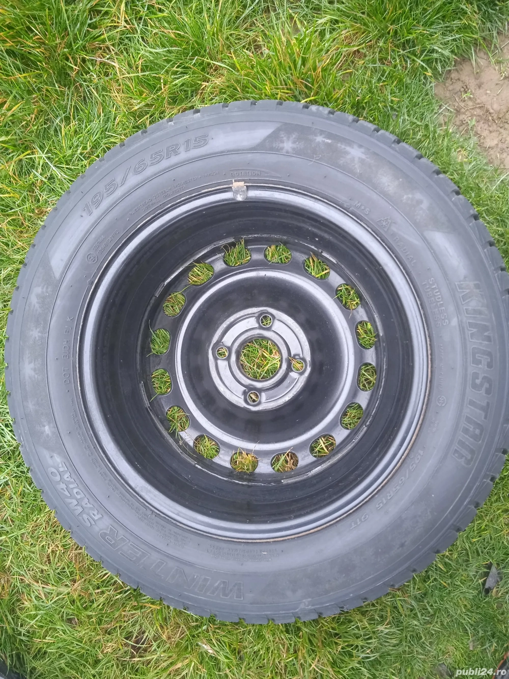 Vand 4 roti impecabile de audi 4 prezoane 195-65-15