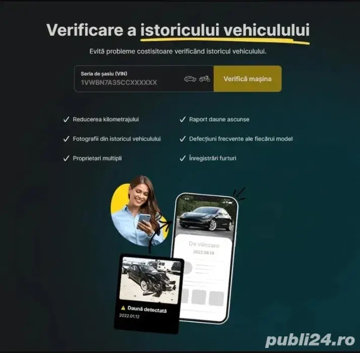 Raport CarVertical - Verificare Istoric si Daune Auto [100% SIGUR]