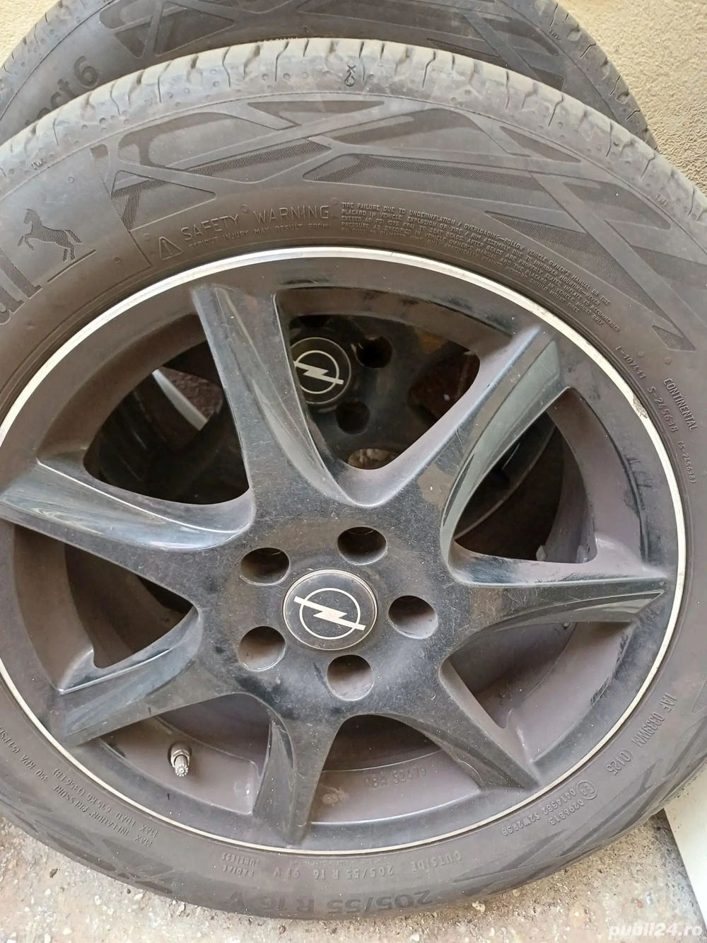 Jante OPEL Cu Anvelope Dot 2025