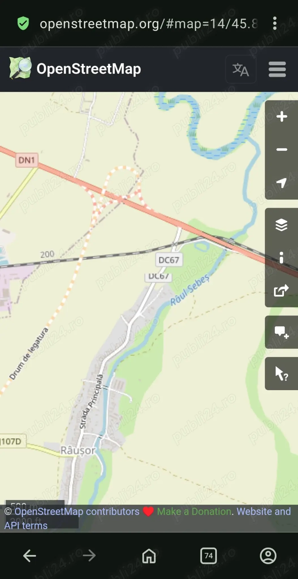 Vanzare teren extravilan - jud BV, com Mandra, sat Rausor, langa Fagaras