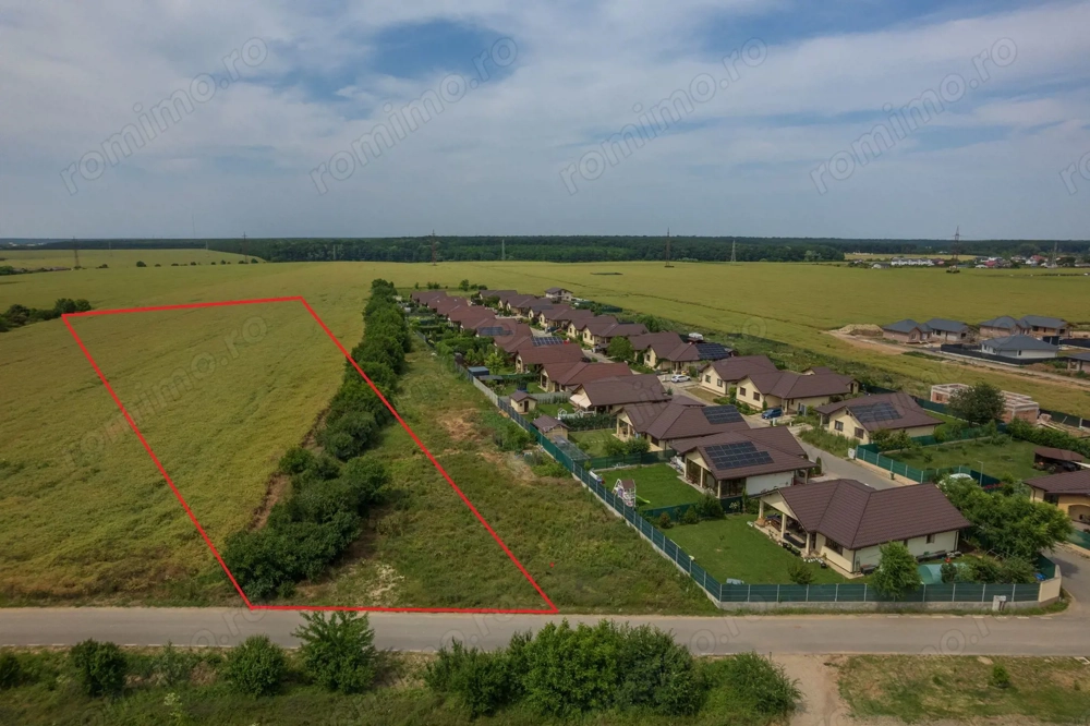 Teren intravilan, Balotești, Strada Cameliei 36, 10.000 mp