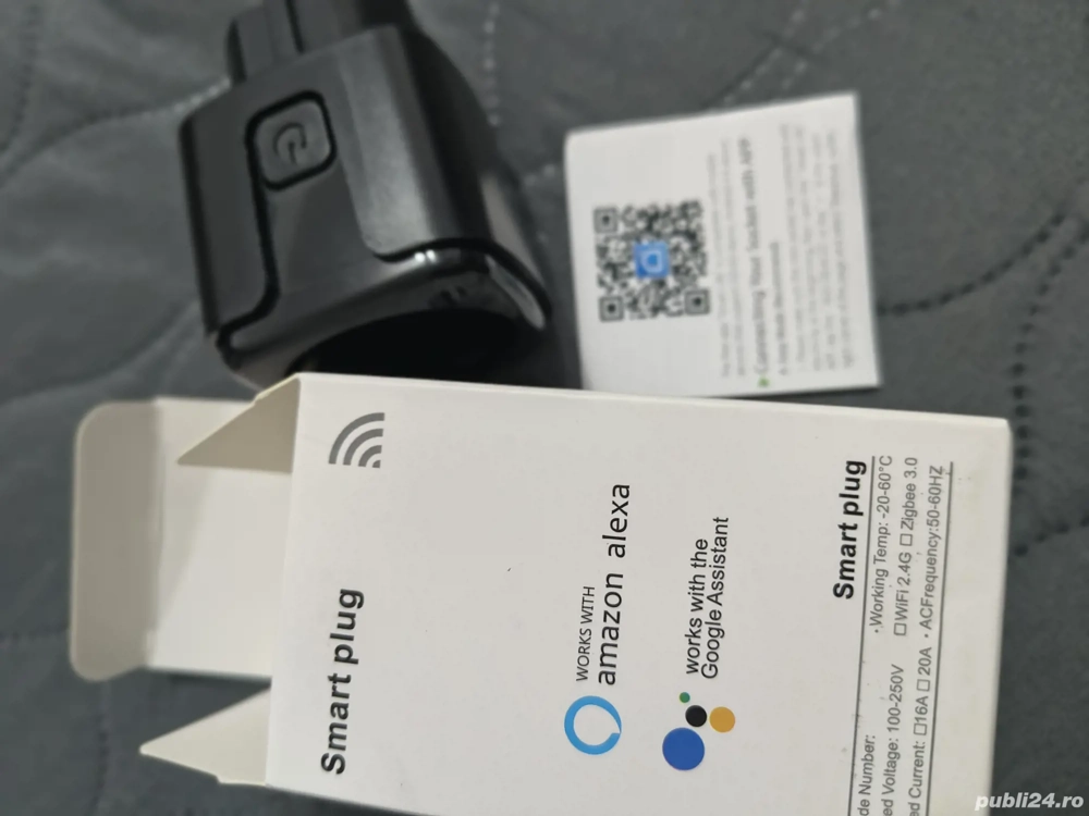Priza inteligenta WiFi 20A Smart, noua