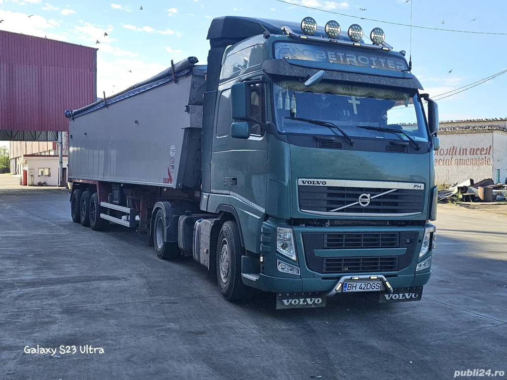 Vand VOLVO EEV + Semiremorca basculabila  STAS