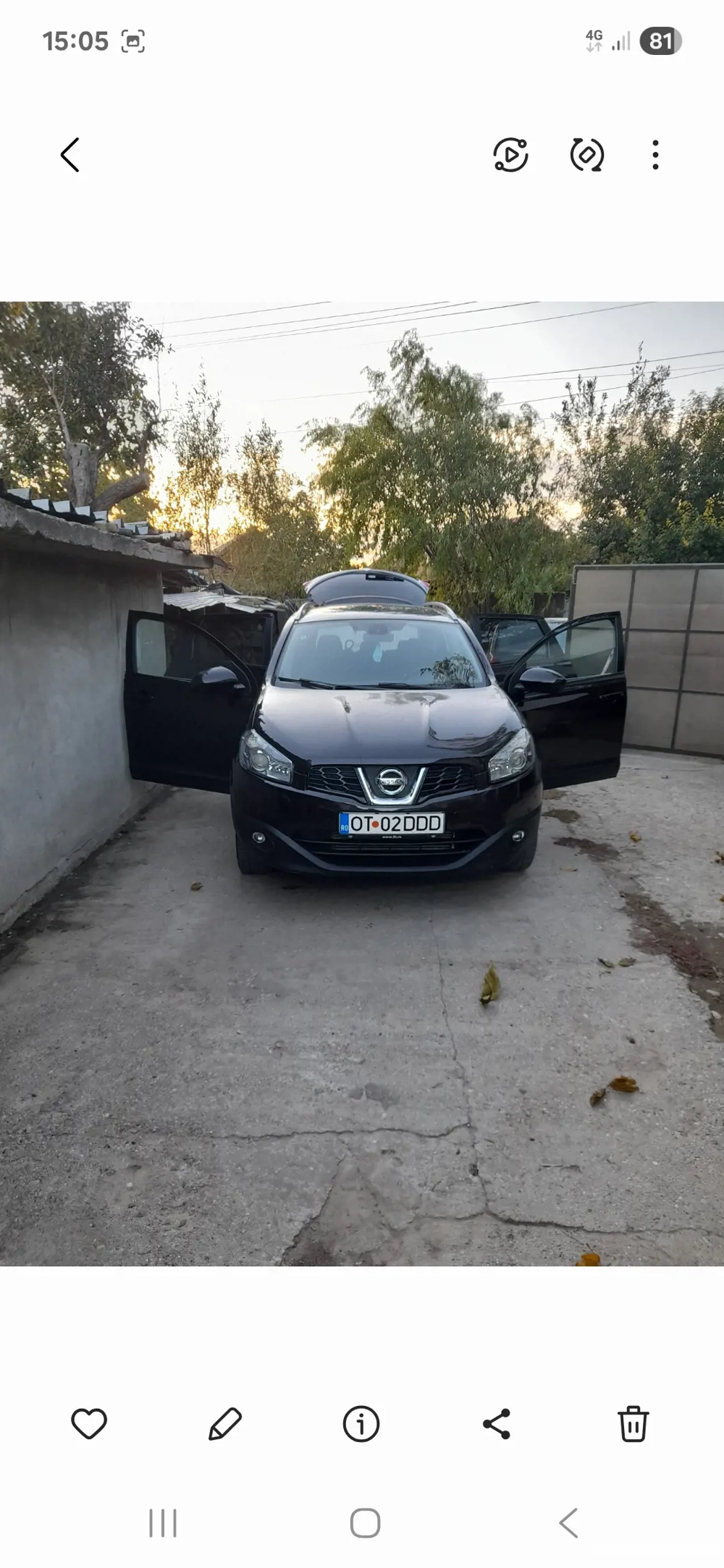 Nissan qashqai 