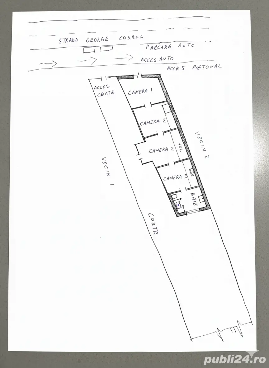 Spatiu comercial de inchiriat   Str. George Cosbuc nr. 194, Galati