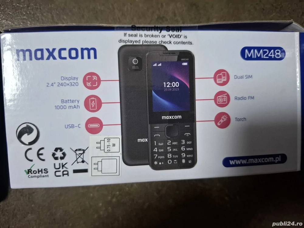 Telefon Maxcom pt seniori si copii