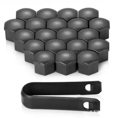 Set 20 Capace prezoane 17mm Gri