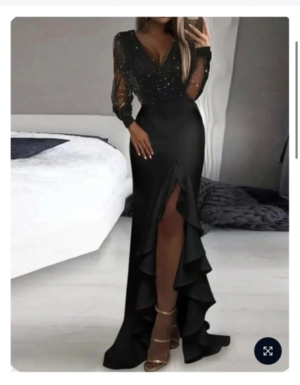 Vând rochie lungă de seară 