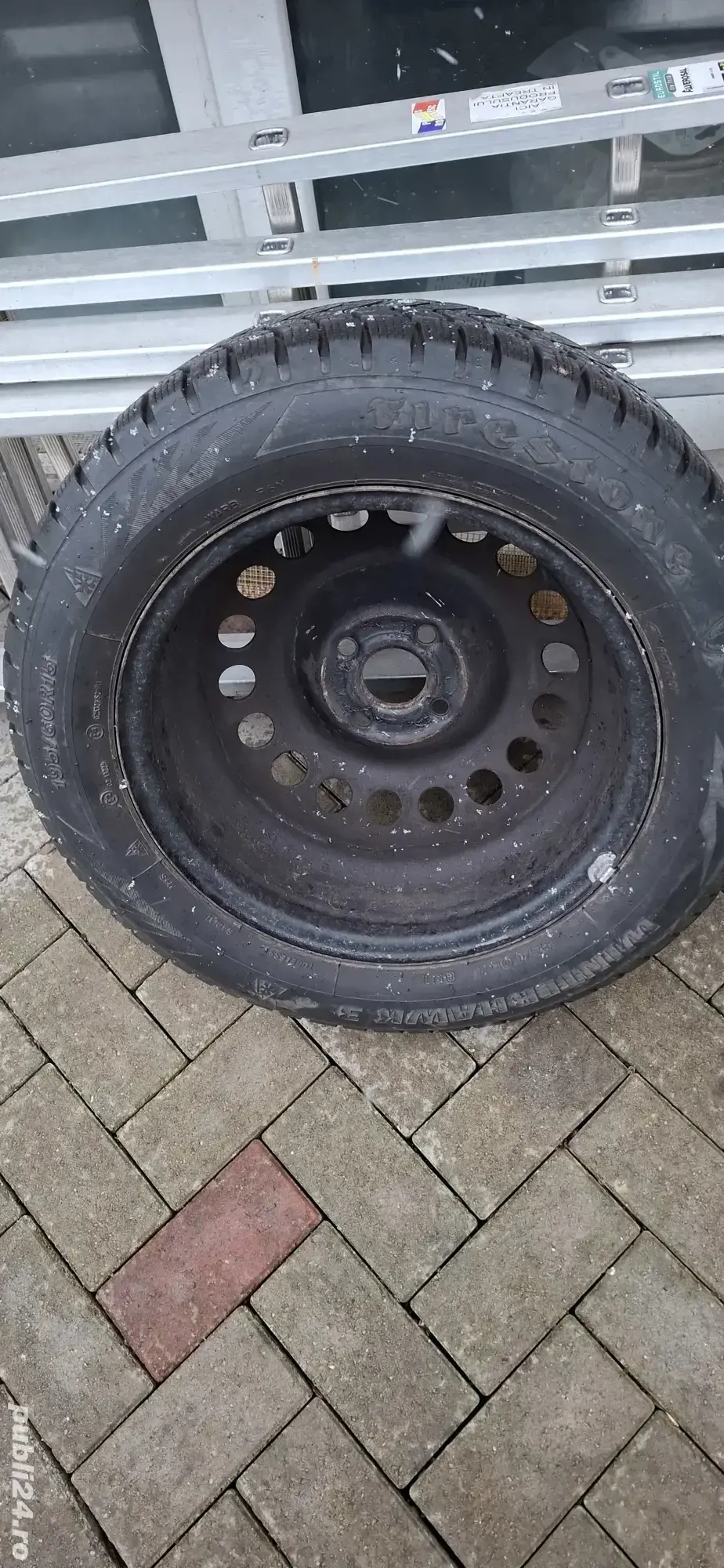 Anvelope iarna Firestone pe jante R15 tabla Opel
