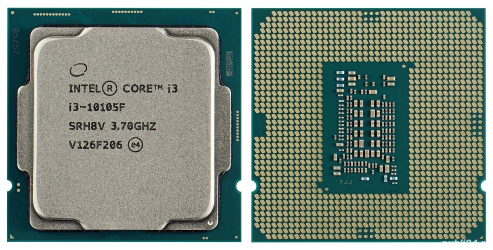 Procesor PC Intel Core i3-10105F i3-10100 i3-9100 i3-9100F i5-6600 i3-8400 i3-7100 i3-8100 CPU 