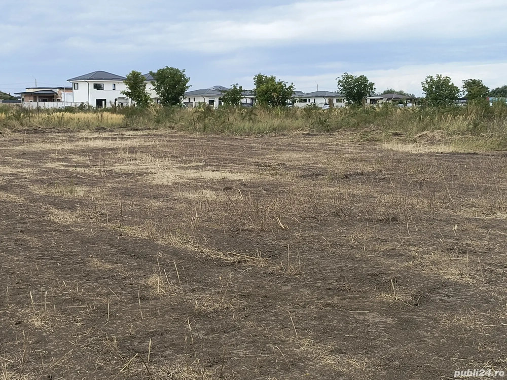 De inchiriat teren 1657 mp Tunari Ilfov