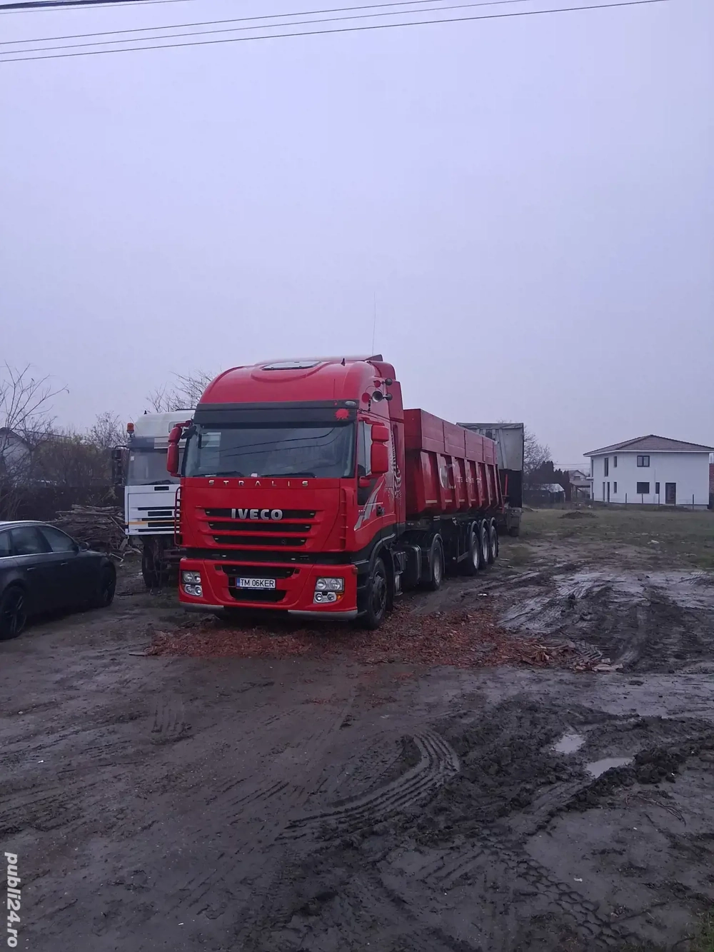 ansamblu iveco stralis + semiremorca schimt 