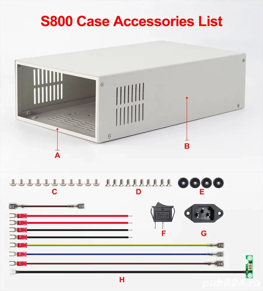 Carcasa RD6006 RD6012 RD6018 S12A S800