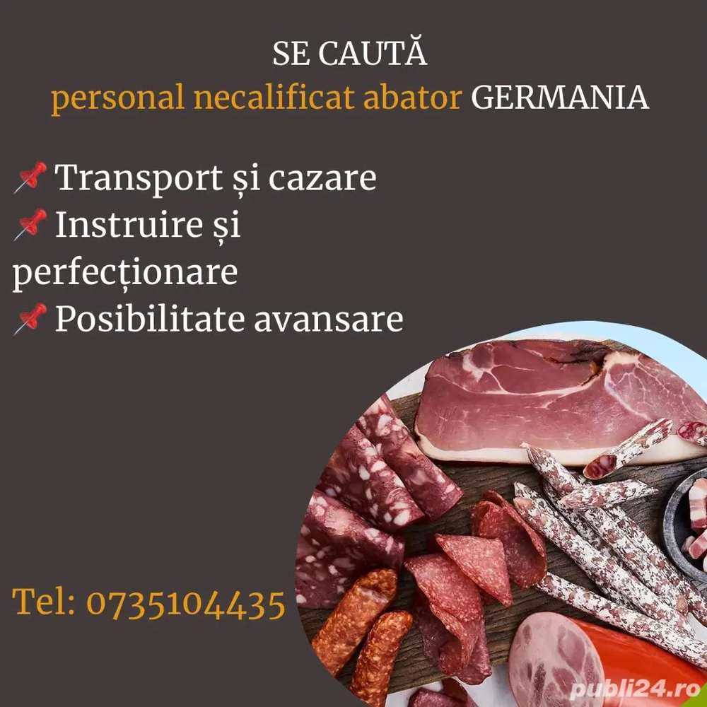 Muncitori necalificati calificati - 7abator Germania 