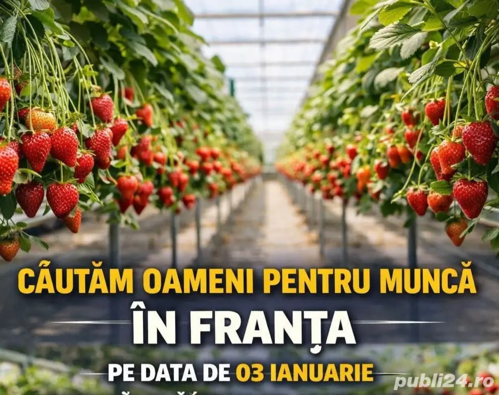 Angajăm.cupliri in franța 