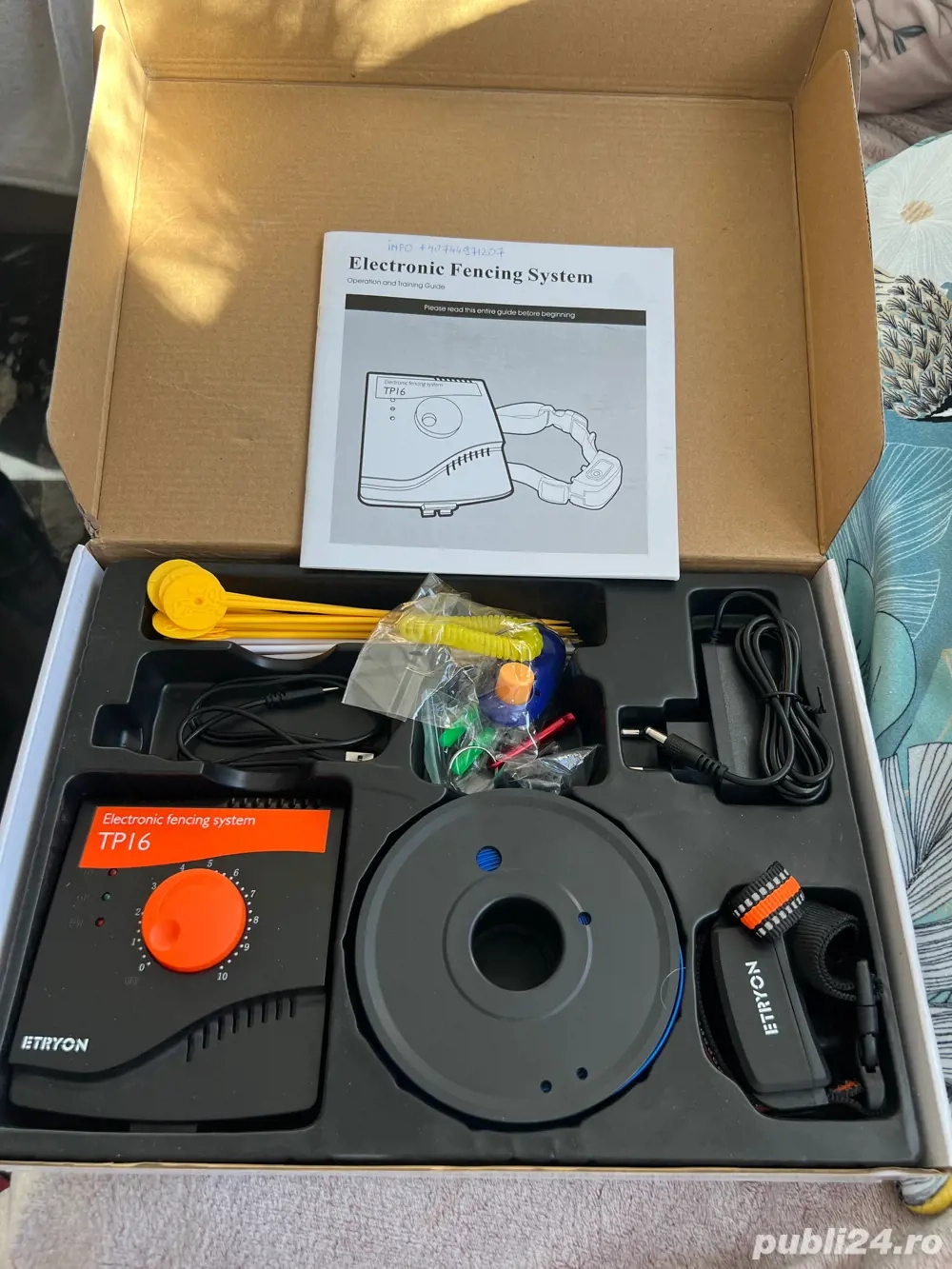 sistem complet gard invizibil pentru caini