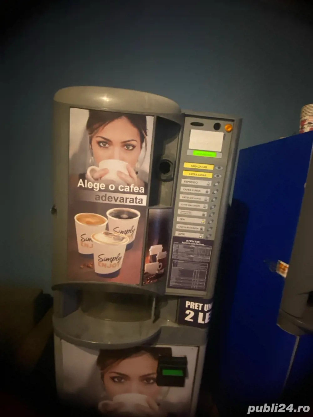 Vand tonomat de cafea   