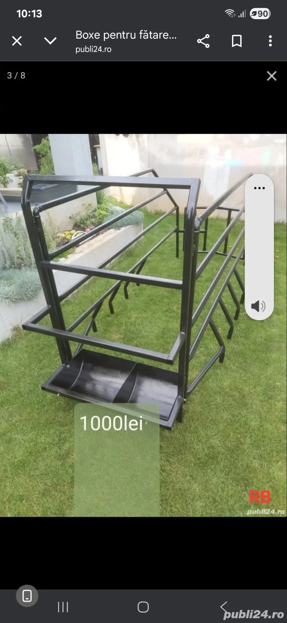 Boxa pentru fatare scroafa