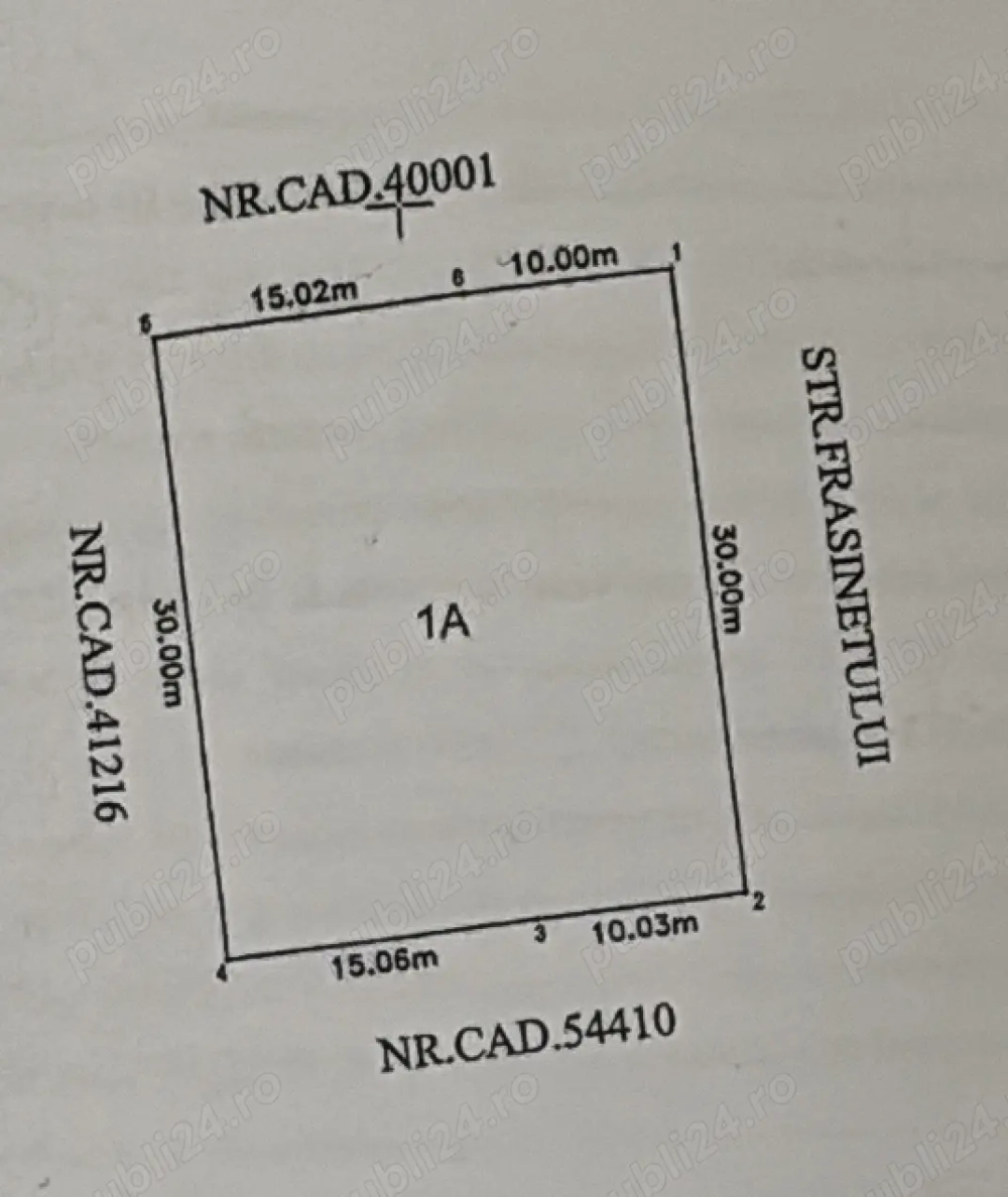 Teren Preajba , Str. Frăsinetului 