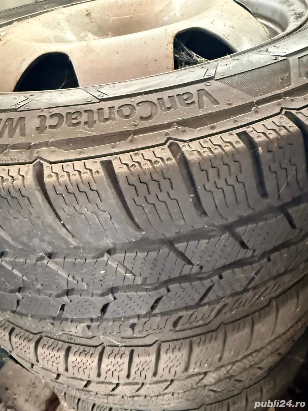 Set roți VW Transporter T5 / T6 Jante oțel anvelope iarnă Continental