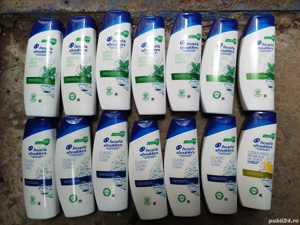 head and shoulders mentol clasic 8 lei buc sau 100 lei lotul de 14 buc