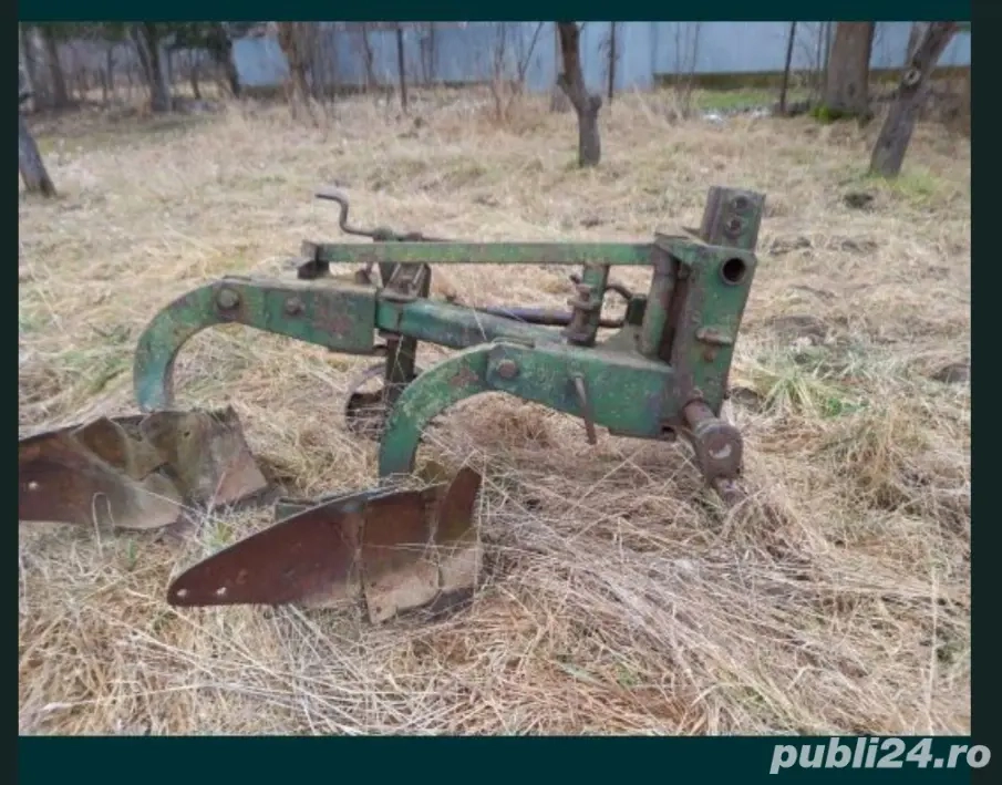 Plug agricol,2 brazde 