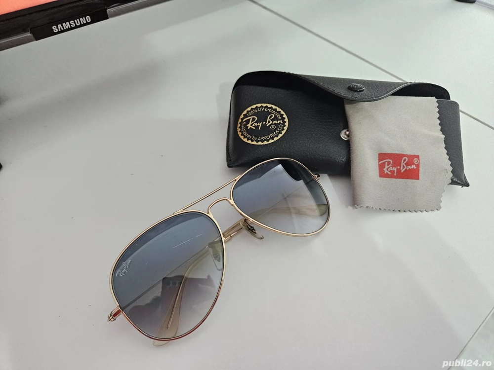 Ochelari aviator Ray Ban degrade