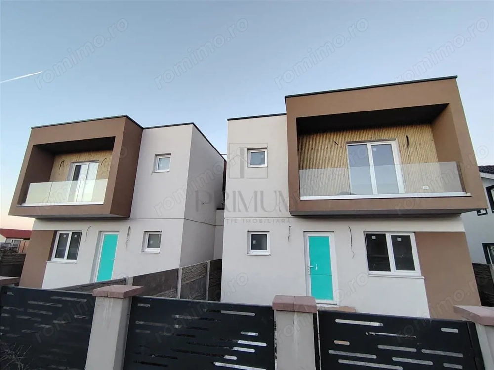 Duplex individual - personalizare interioara - teren 350 mp