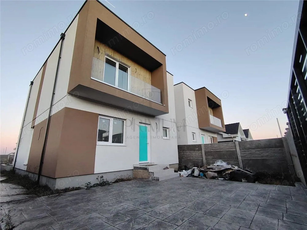 Duplex individual - personalizare interioara - teren 350 mp