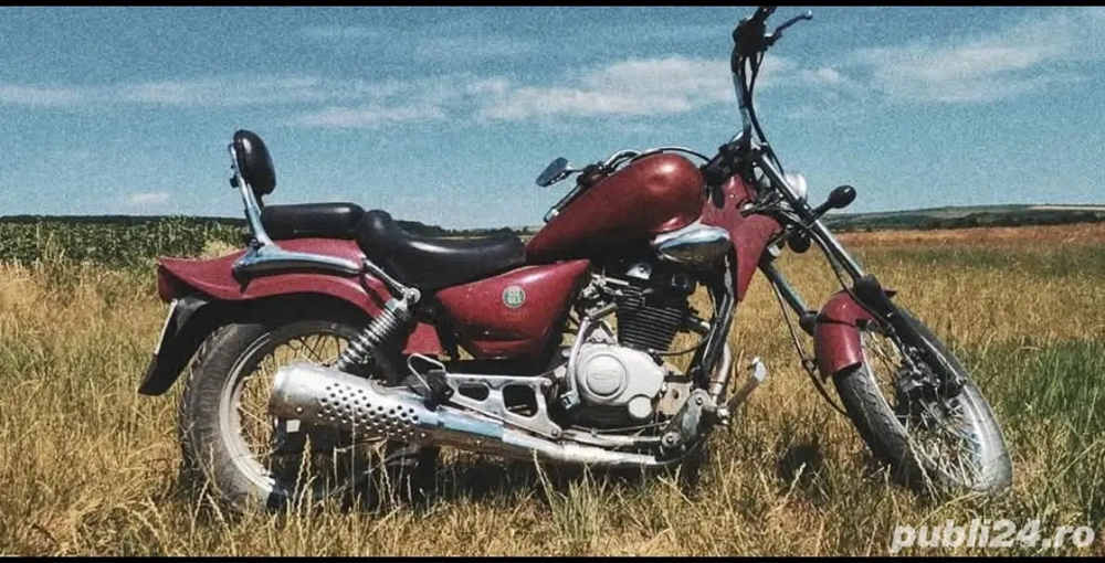 Motocicletă 125cc (Chopper Rex)  