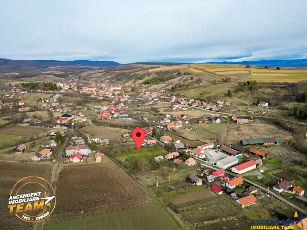 FILM! 5.000mp teren intravilan cu casuta rustica, Dalnic, Covasna