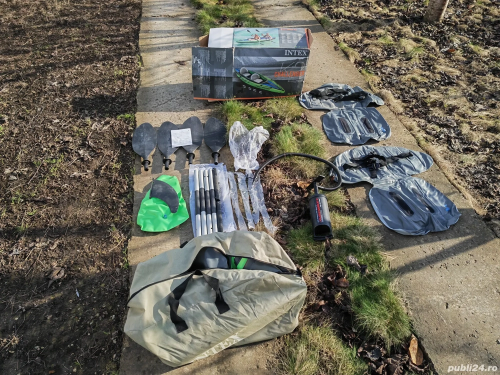 Kayak barca Challenger K2 pentru doua persoane