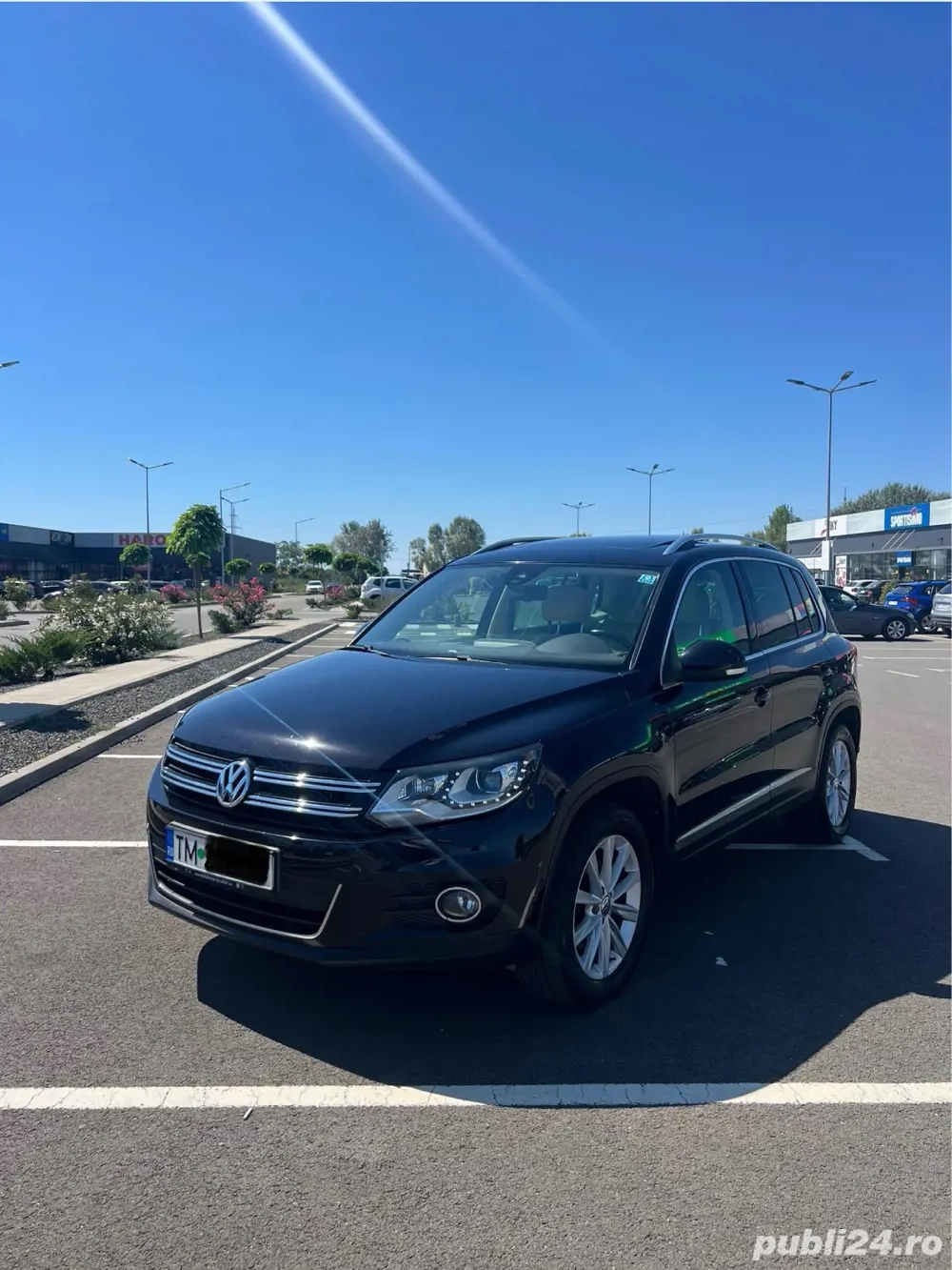 Volkswagen Tiguan 2.0 TDI 170cp 4Motion Interior crem Panoramic