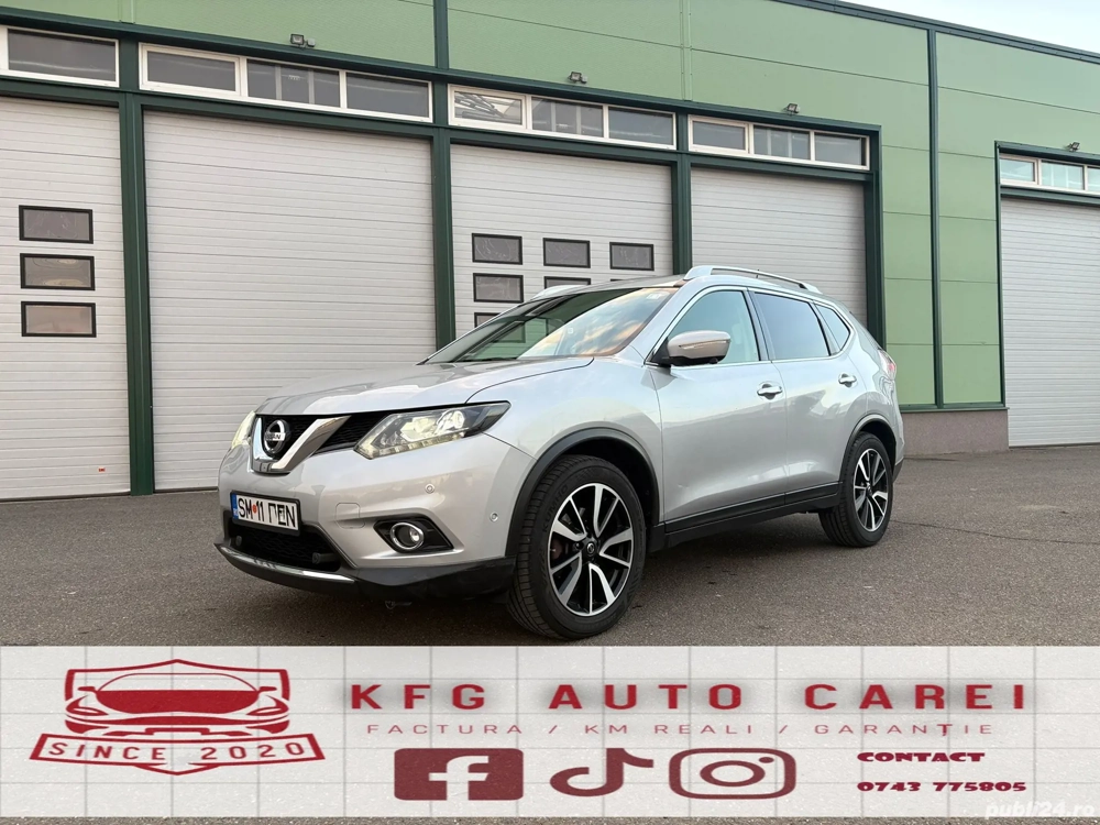 Nissan X-Trail 2016 7 locuri 1.6 DCI 130 CP E6 automat 197.000 km