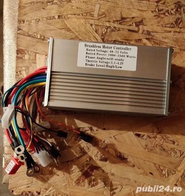 Vând controller motor electric fără perii,48V-72V,1000W-1500W,nou!