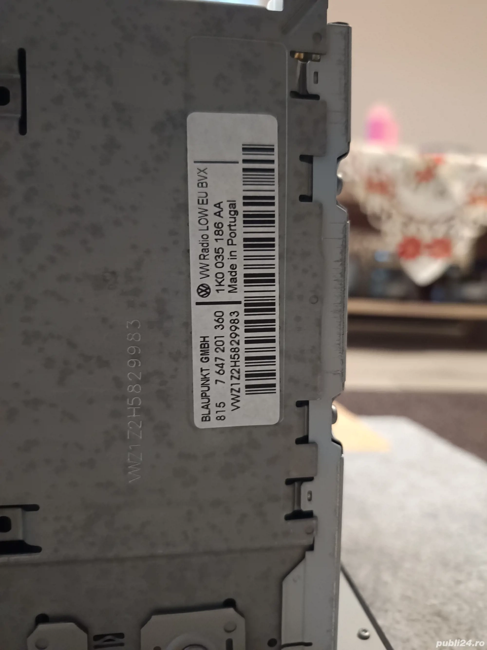 radio CD VW golf 5-6, touran1, eos, tiguan1, Passat B6original