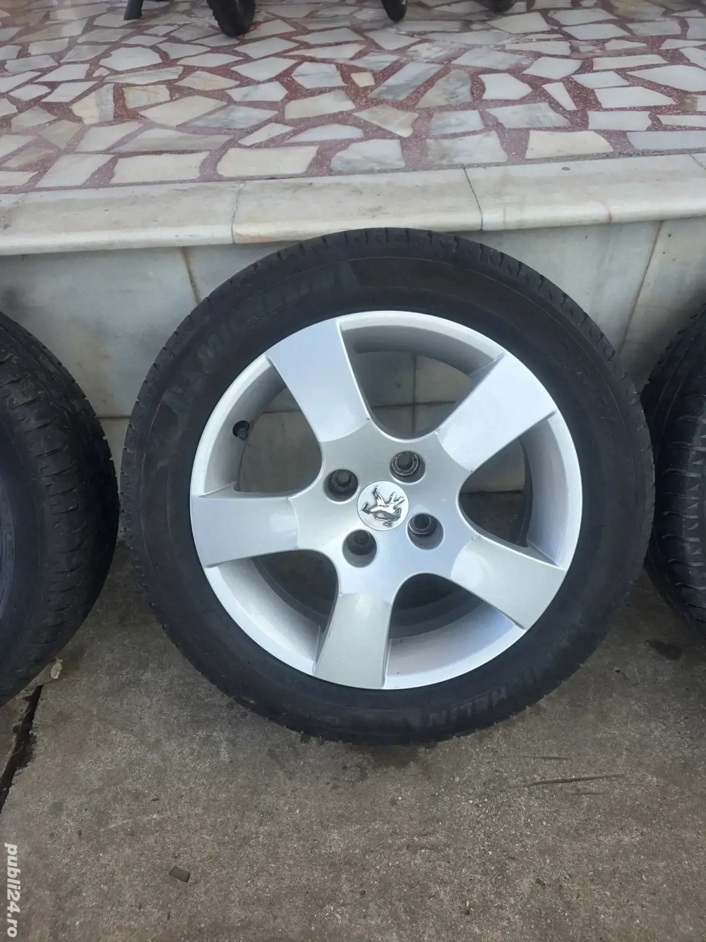 Jante aliaj R16, 4x108 Peugeot, Citroen, Fiat, Opel 