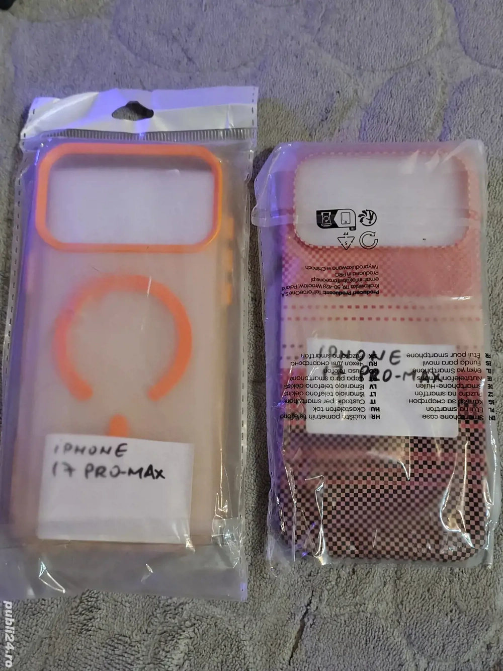 Huse iPhone Apple+2Folii Sticla-13 Pro,11 Pro,11 Max,17Promax