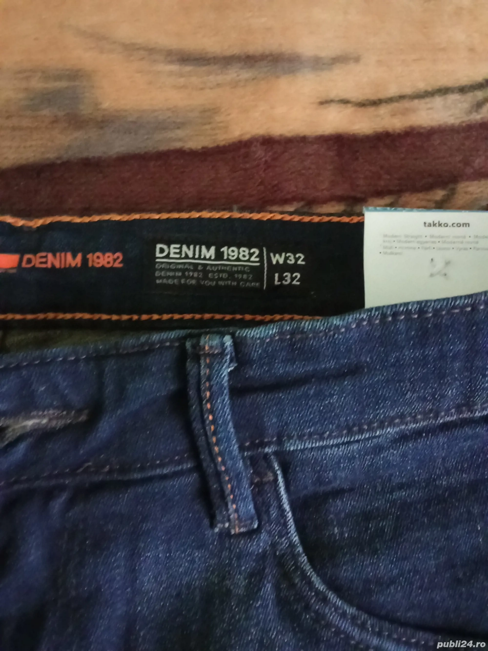 Blugi  noi Denim 1982 noi cu eticheta!