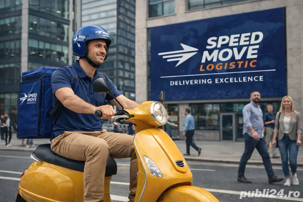 Fii propriul tău șef: Livrator Glovo cu SpeedMoveLogistic!