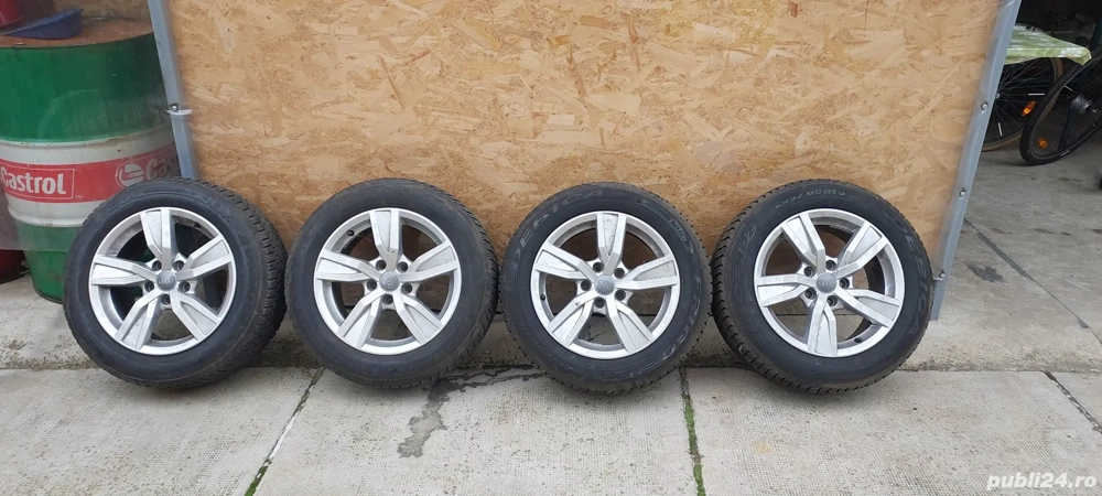 Jante originale Audi +cauciucuri de iarna