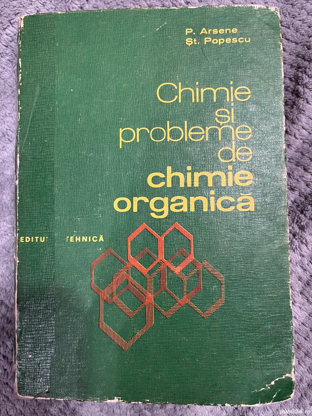 Chimie şi probleme de chimie organică, P. Arsene, Şt. Popescu, 1979
