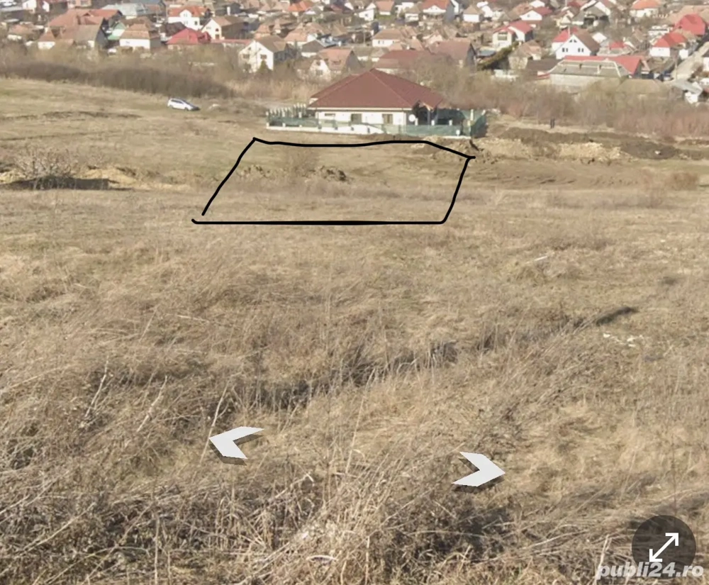 Vand teren cu proiect 