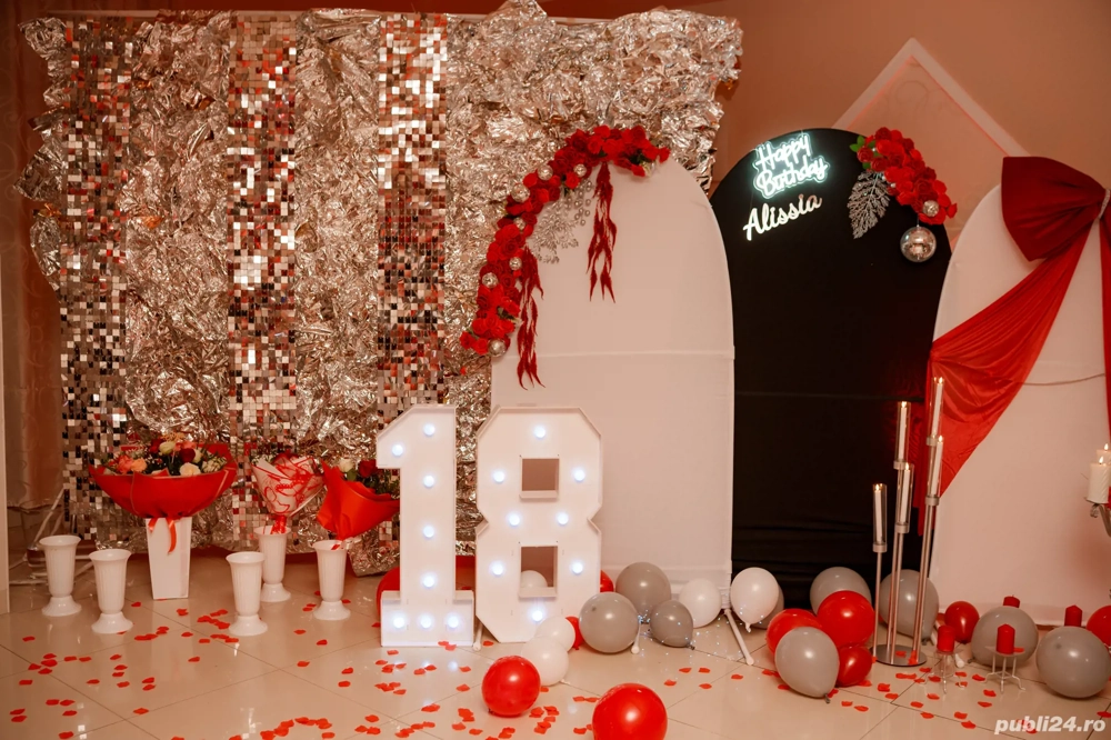 Decor evenimente, majorat, botez ,aniversari