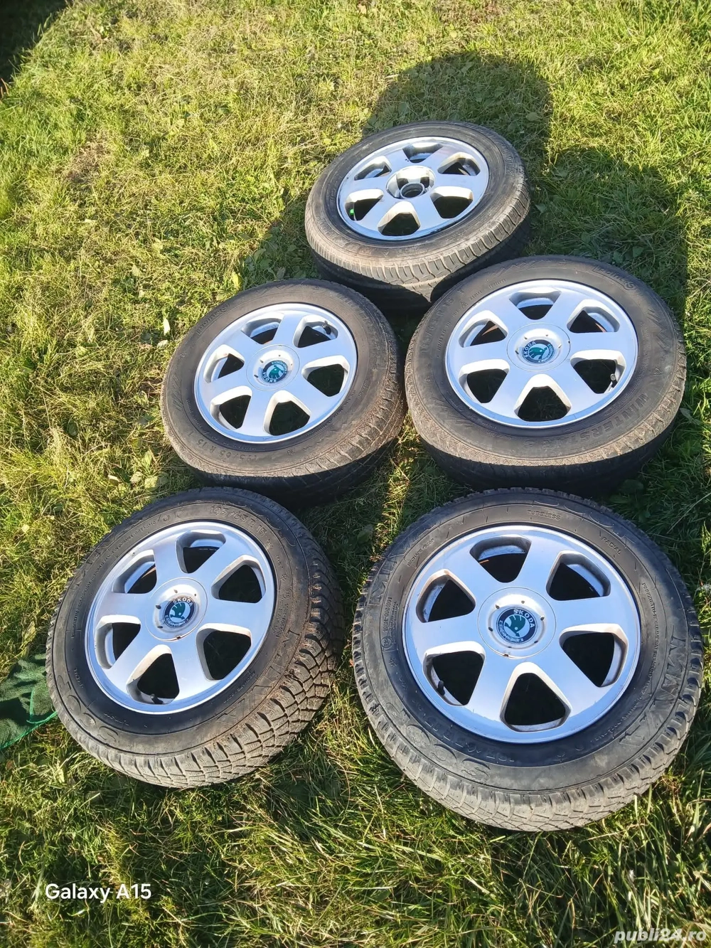 jante originale skoda 5x100