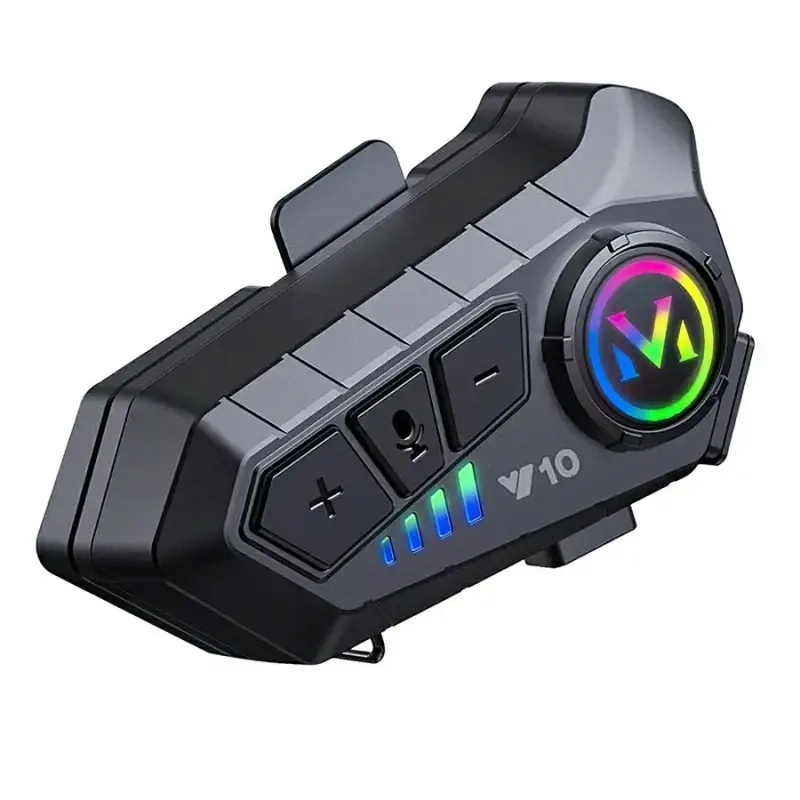 Intercom Bluetooth 5.3 pentru Casca Moto cu Baterie 1000mAh si Autonomie Extinsa
