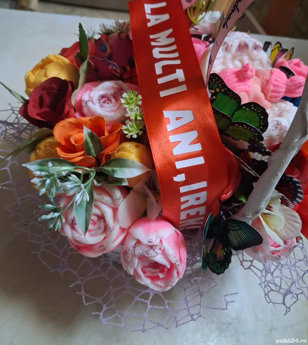 Aranjament floral handemade 