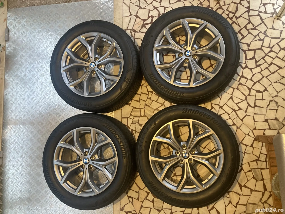 Jante originale BMW X5 G05 19” – OEM – stare impecabilă, fără defecte