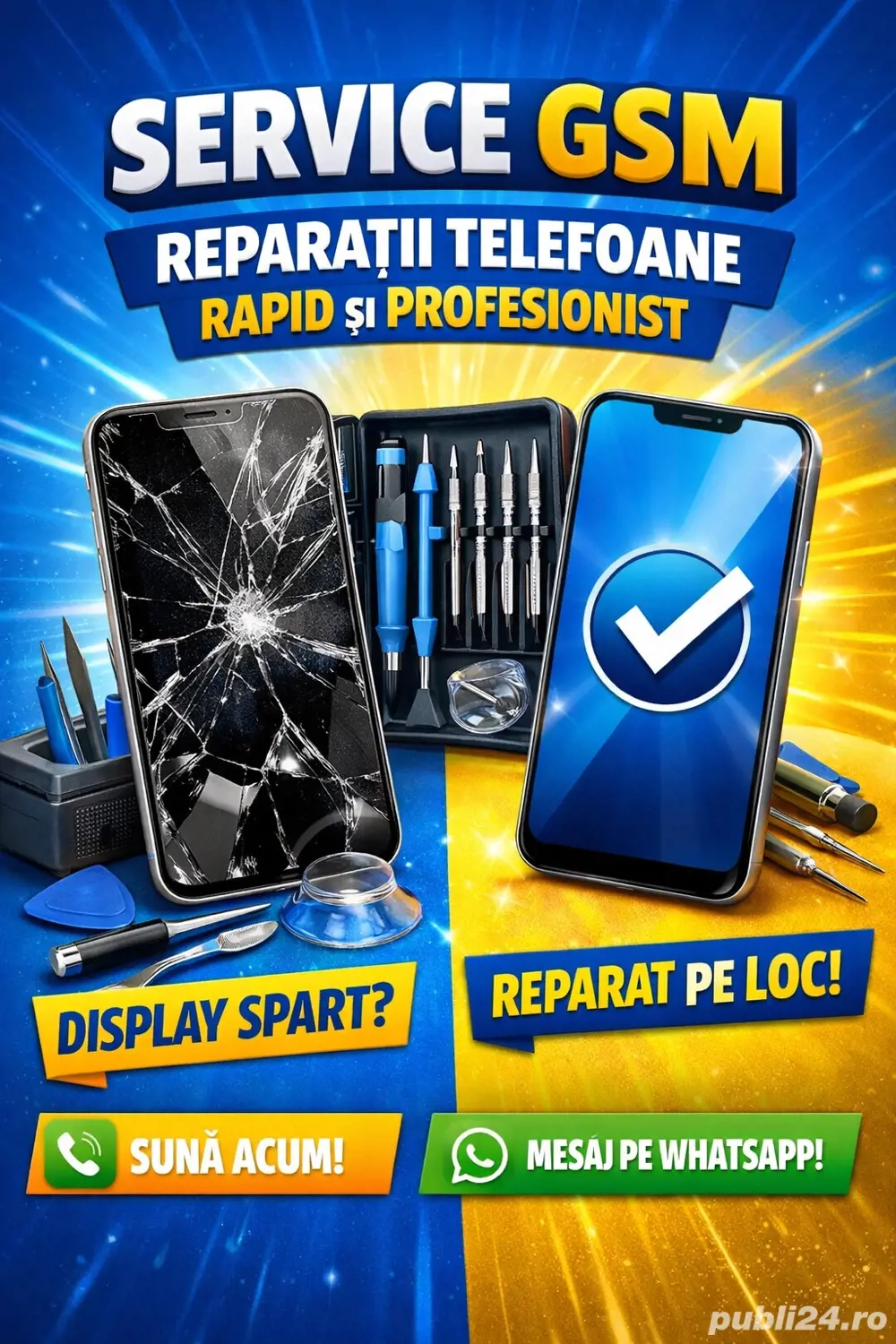 SERVICE GSM - reparatii rapide 