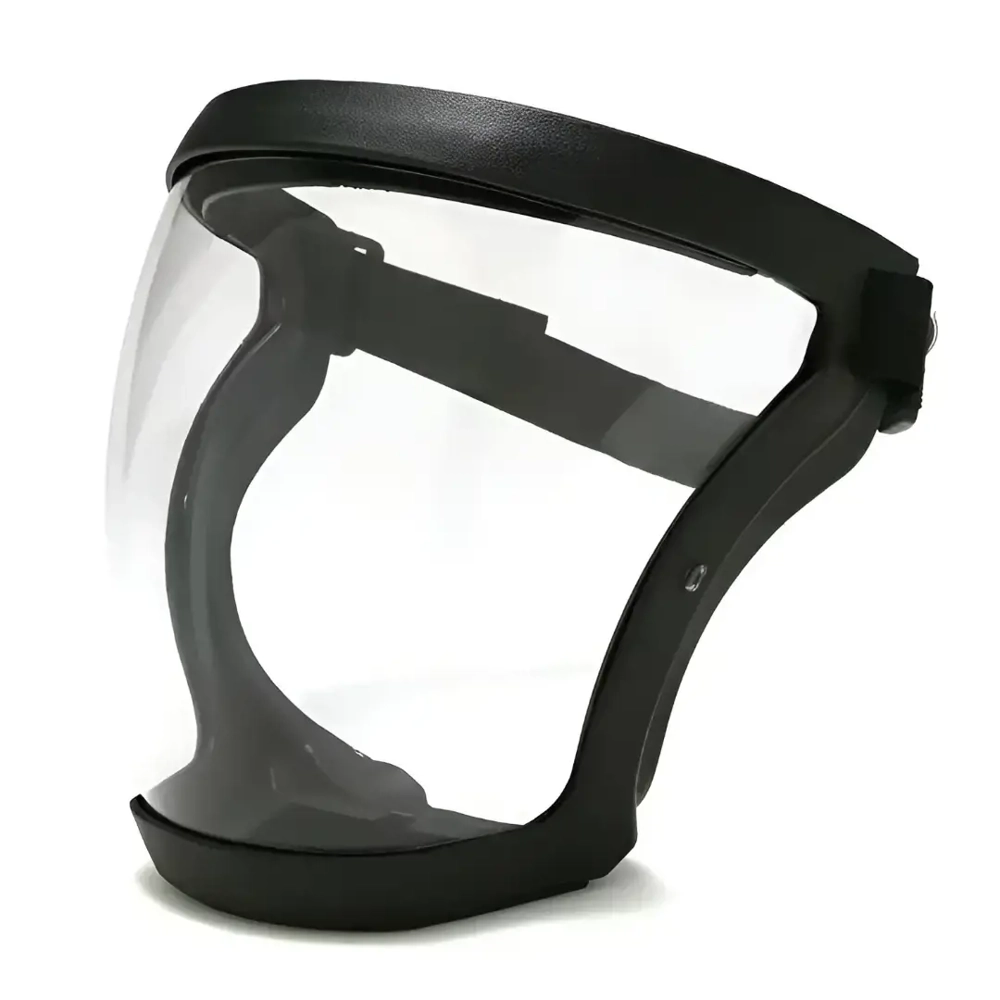 Masca de Protectie Fata cu Viziera Transparenta si Filtru praf PM2.5   Motocoasa, Stropit Pomi